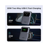UGREEN Uno Magnetic Wireless Power Bank 10000mAh 20W