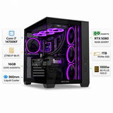 Custom Gaming PC Intel Core i7-14700KF, RTX 5080 16GB GDDR7, 16GB DDR5 6000MT/s, 1TB NVMe SSD, Windows 11