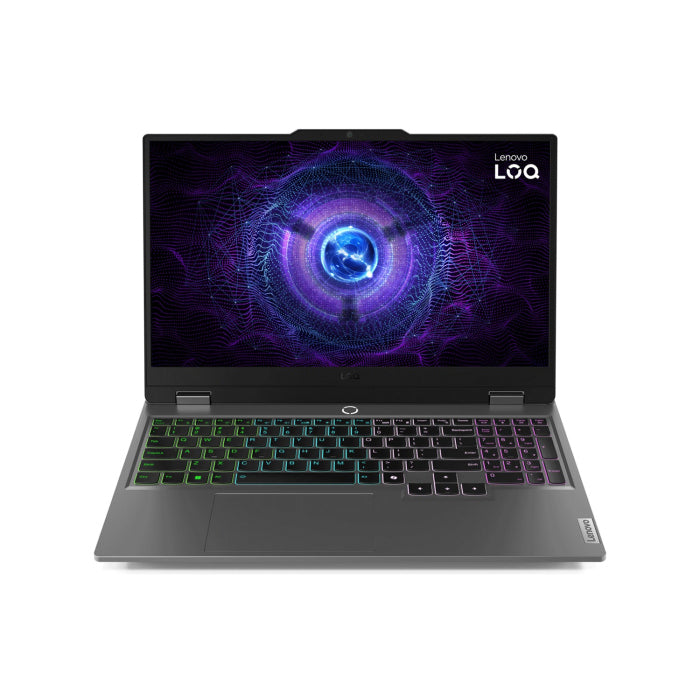 Lenovo LOQ 15IRX9 Gaming Laptop Intel Core i7-13650HX 16GB RAM 512GB SSD GeForce RTX 4060 8GB 15.6" FHD 144Hz Display - DOS Luna Grey