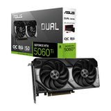 Asus Dual GeForce RTX 5060 Ti OC 8GB GDDR7 PCle 5.0 Graphics Card