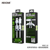 WEKOME WDC-16 Charging Cable 4 in 1 - Silver