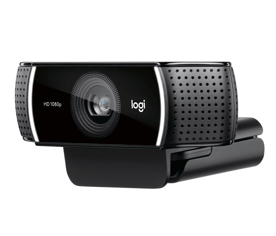 كاميرا ويب Logitech C922 PRO HD STREAM احترافية للبث بدقة ١٠٨٠ بكسل فائقة السرعة بمعدل ٣٠ إطارًا في الثانية