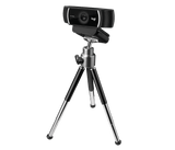 كاميرا ويب Logitech C922 PRO HD STREAM احترافية للبث بدقة ١٠٨٠ بكسل فائقة السرعة بمعدل ٣٠ إطارًا في الثانية