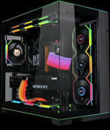 LIAN LI Strimer Wireless 24P RGB 24 Pin Extension 260mm Cable (PW24-1W) Black