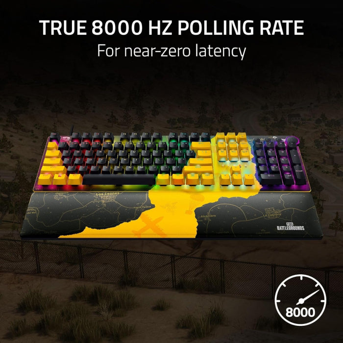 Razer Huntsman V2 Linear Optical Switches Gaming KeyBoard PUBG Battle Grounds- (Red Switch)