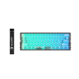Sades Void Fission 60 Ultra Compact 60% Hall Effect Magnetic Switch Wired Keyboard - Black