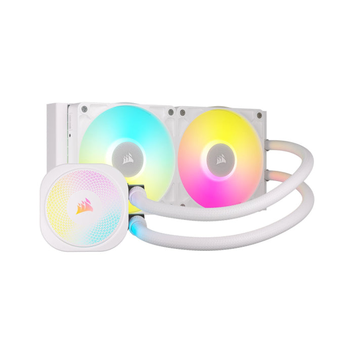 Corsair iCUE LINK TITAN 240 RX RGB AIO Liquid CPU Cooler - White