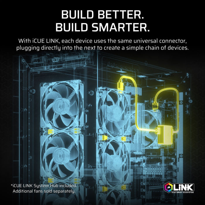 Corsair iCUE LINK TITAN 240 RX RGB AIO Liquid CPU Cooler - Black