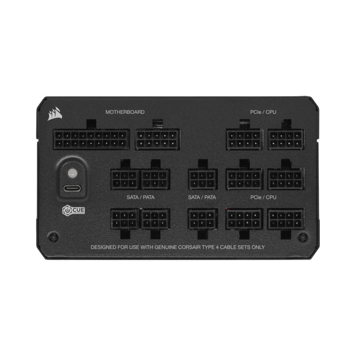 CORSAIR HX1000i 1000W Platinum Fully Modular Ultra-Low Noise ATX Power Supply (UK) - Black