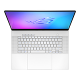 Asus ROG Zephyrus G16, Intel Core Ultra 9 285H, GeForce RTX 5090 24GB, RAM 64GB LPDDR5X, SSD 2TB PCIe 4.0 NVMe,  Windows 11 Pro, 16" OLED 2.5K 240Hz Gaming Laptop - Platinum White