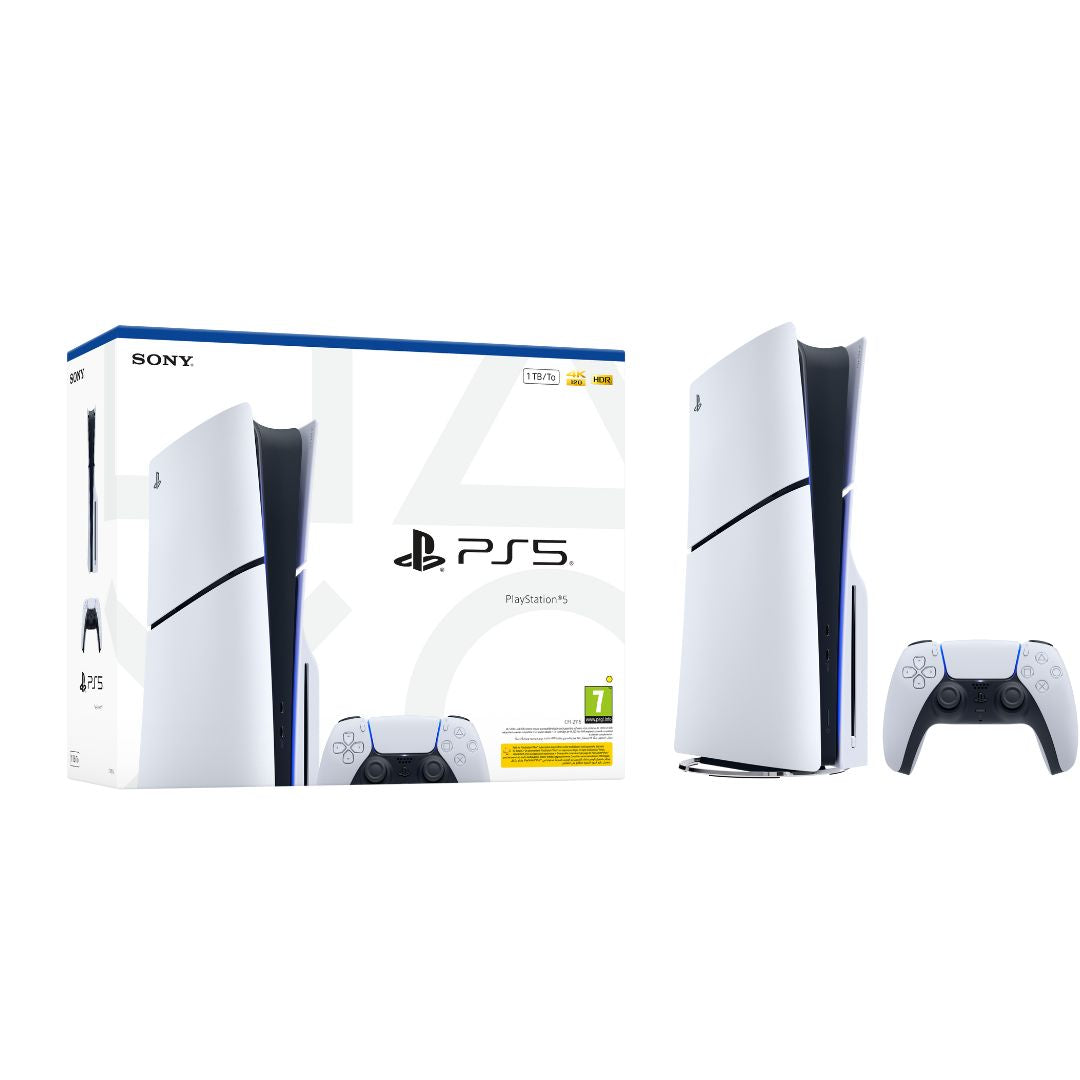 PlayStation 5 Slim Console Disk White  - (E Chassis)