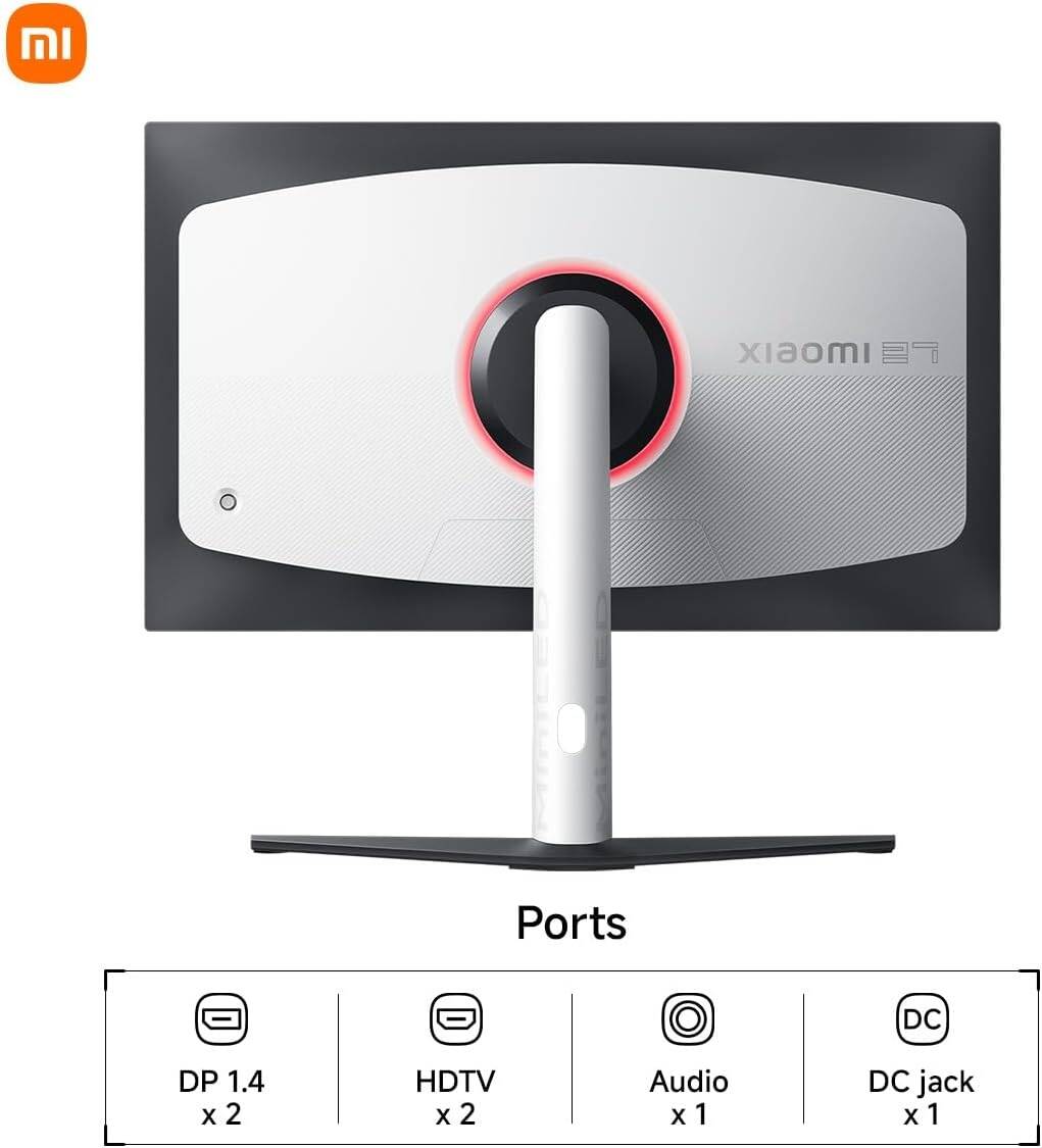 شاشة الألعاب شاومي Mini LED G Pro 27i UK – عرض 2K سريع وتقنية HDR