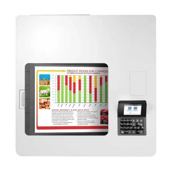 طابعة HP Color LaserJet Enterprise M554dn ‏(1YW)