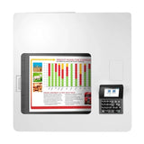 طابعة HP Color LaserJet Enterprise M554dn ‏(1YW)
