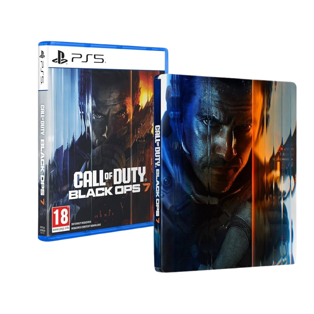 Call of Duty Black Ops 7 For PlayStation 5 with SteelBook Cover (Support Arabic)