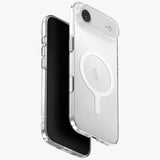 Uniq Airsuit Magsafe case for iPhone 17 Air - Glossy Clear\White