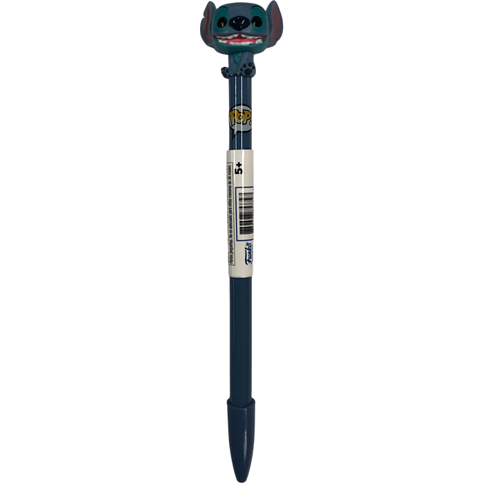غطاء قلم Funko Pen Toppers من ديزني لشخصية Stitch من فيلم Lilo & Stitch بوضعية الجلوس