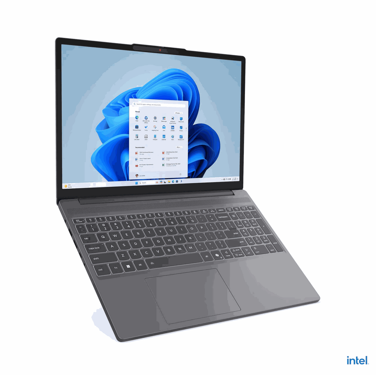 Lenovo IdeaPad Slim 3 15IRH10 / i7-13620H / 15.3" WUXGA / 16GB DDR5 RAM / 512GB NVMe SSD / Intel UHD Graphics / DOS / English(UK) /Luna Grey/ 1YW