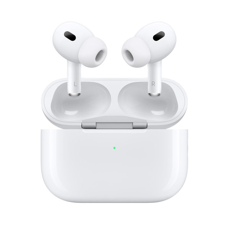 سماعات Apple AirPods Pro الجيل الثاني مع علبة شحن MagSafe بمنفذ USB-C – أبيض