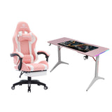 Oartex Leather Chair Model LD034 with Gamax D2208 fiber Gaming Table 120*60*74
