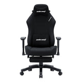 Andaseat Luna Series Gaming Chair with Footrest - Black FABRIC