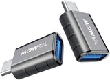 Mowsil USB-C to USB-A OTG Adapter 5Gbps