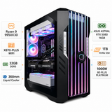 Custom Gaming PC AMD Ryzen 9 9950X3D, ASUS Astral RTX 5080 16GB, 32GB DDR5 RAM, 1TB Storage, Win 11 Pro