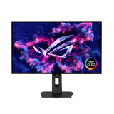 شاشة ألعاب مسطحة Asus Rog Strix OLED XG27AQWMG مقاس 27 بوصة، بدقة 2K QHD (2560 × 1440)، ومعدل تحديث 280 هرتز، وزمن استجابة 0.03 مللي ثانية، وتقنية TrueBlack Glossy WOLED، ومعيار VESA DisplayHDR، ومنفذ HDMI 2.1.