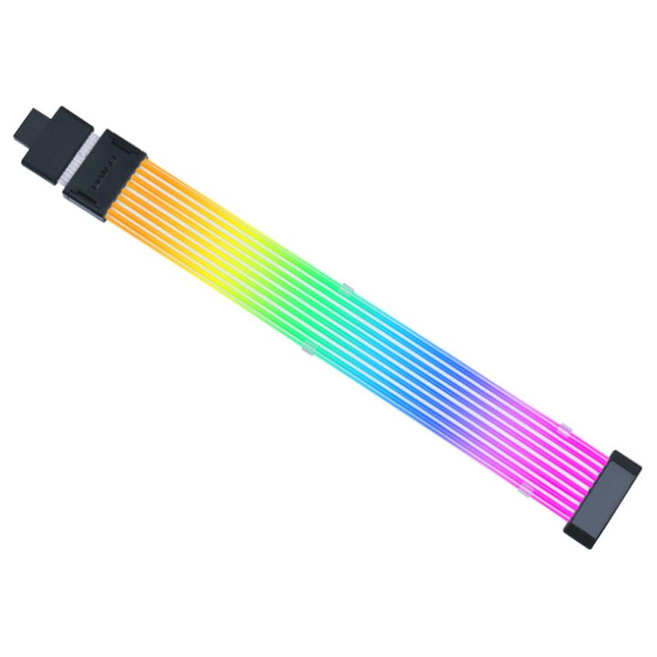 Lian Li Strimer Wireless GPU 2x8-Pin Addressable RGB Extension Cable ...