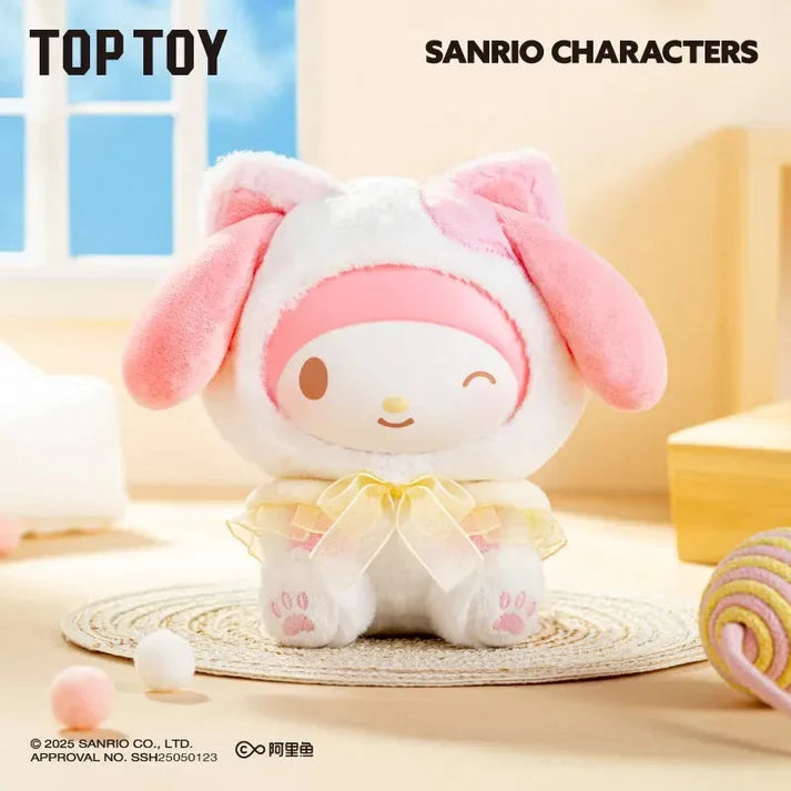 Sanrio characters Play with Kittens Series Plush Pendant (Blind Box)