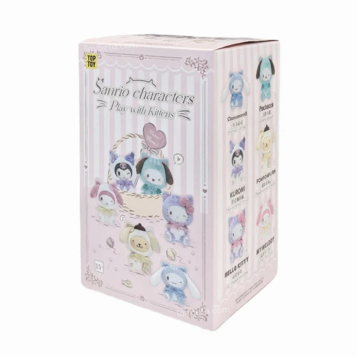 Sanrio characters Play with Kittens Series Plush Pendant (Blind Box)