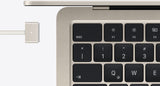 Apple MacBook Air - 13.6" / M5 / 10-Core CPU / 10-Core GPU / 16-Core Neural Engine / 16GB / 512GB SSD / Arabic- Star Light / 1YW / Z1L3000EC