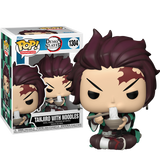 Pop! Animation: Demon Slayer - Tanjiro w/Noodles 9cm