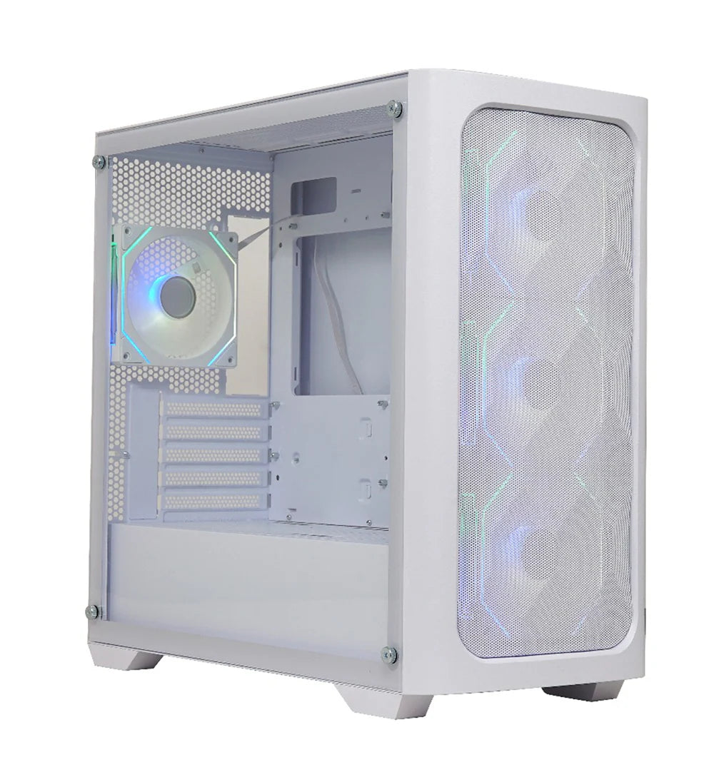 GPro Premium Mid Tower PC Case With 4 Fans