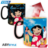 DISNEY - Mug Heat Change - 460 ml - Lilo & Stitch -