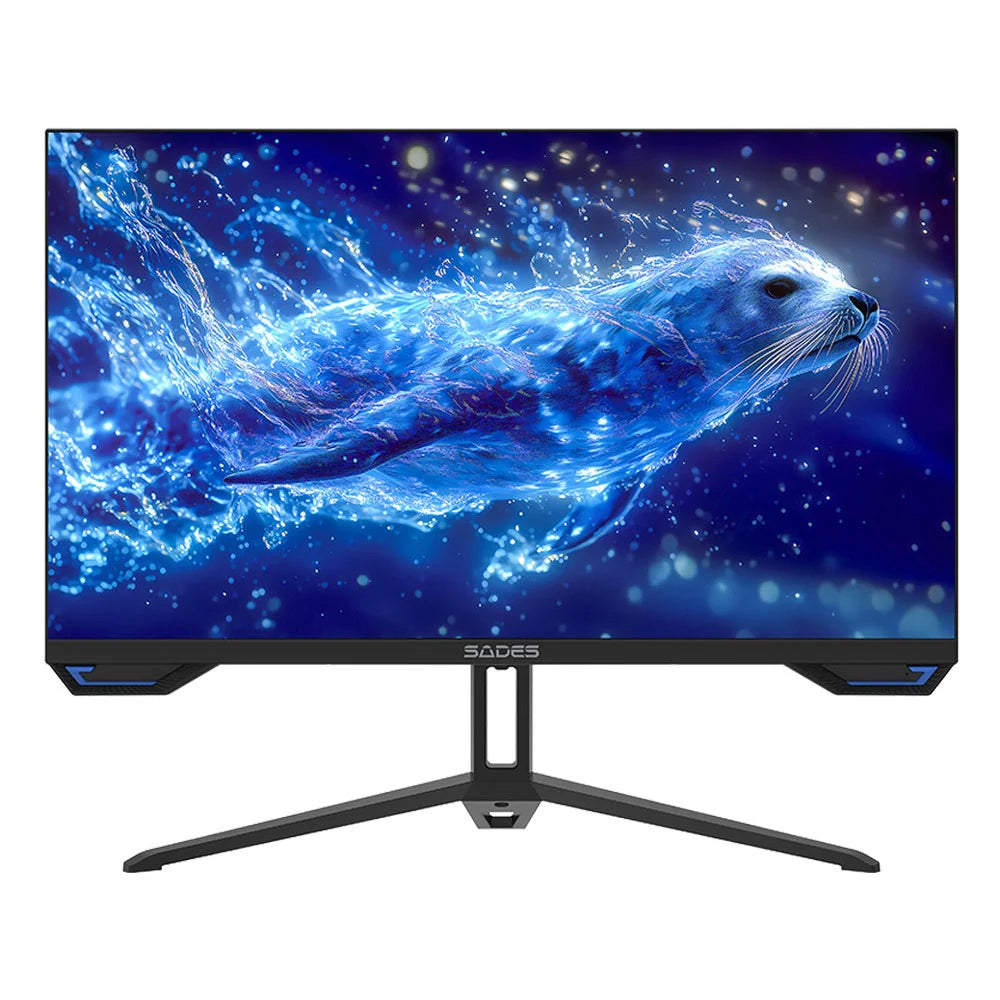 Sades SL-Sealion Pro SA-F04F24B, 24" FHD 1920x1080, 144Hz Refresh Rate, 1 ms Response time, HDMI 2.1, IPS, Flat Gaming Monitor - Black