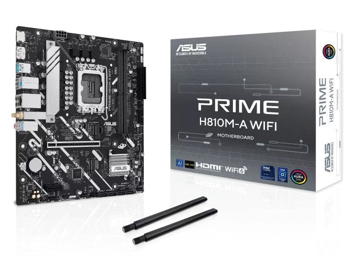 لوحة أم أسوس برايم إتش ٨١٠ إم-إيه واي فاي دي دي آر ٥ – أسود