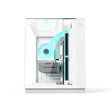Acer V330W Computer Case ATX With 6 Pre installed 120mm ARGB fans - White
