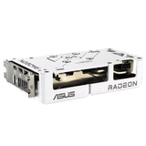اسوس كارت شاشة ثنائية Radeon RX 9060 XT بسعة 16 جيجابايت GDDR6 للألعاب - أبيض