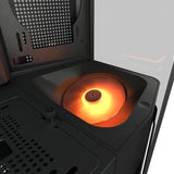 Cougar FV270 RGB Mid Tower Case, 4x Pre-installed Fans. Supports E-ATX Motherboard, 360mm Radiator, 420mm GPUs - Black