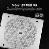 مزود طاقة CORSAIR RM1000x 1000W 80 Plus Gold Shift Modular لون أبيض