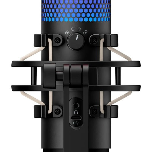 HyperX QuadCast S USB Microphone - BLACK Level Up