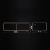 Gamax Smart Coffee Table with 135L Refrigerator (TB-135) , 2 USB