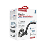 Promate MagGrip™ 360° Cradleless Magnetic Ring Smartphone Holder  - Black