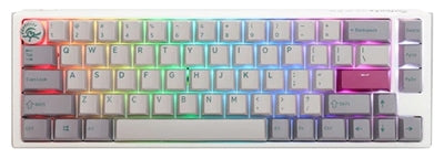 DUCKY ONE 3 SF PBT HOT SWAP Blue
Switch Cherry RGB Wired Mechanical Gaming
Keyboard Arabic - Mist Grey