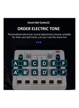 كرت صوت مصغر للبث والتسجيل، أبيض