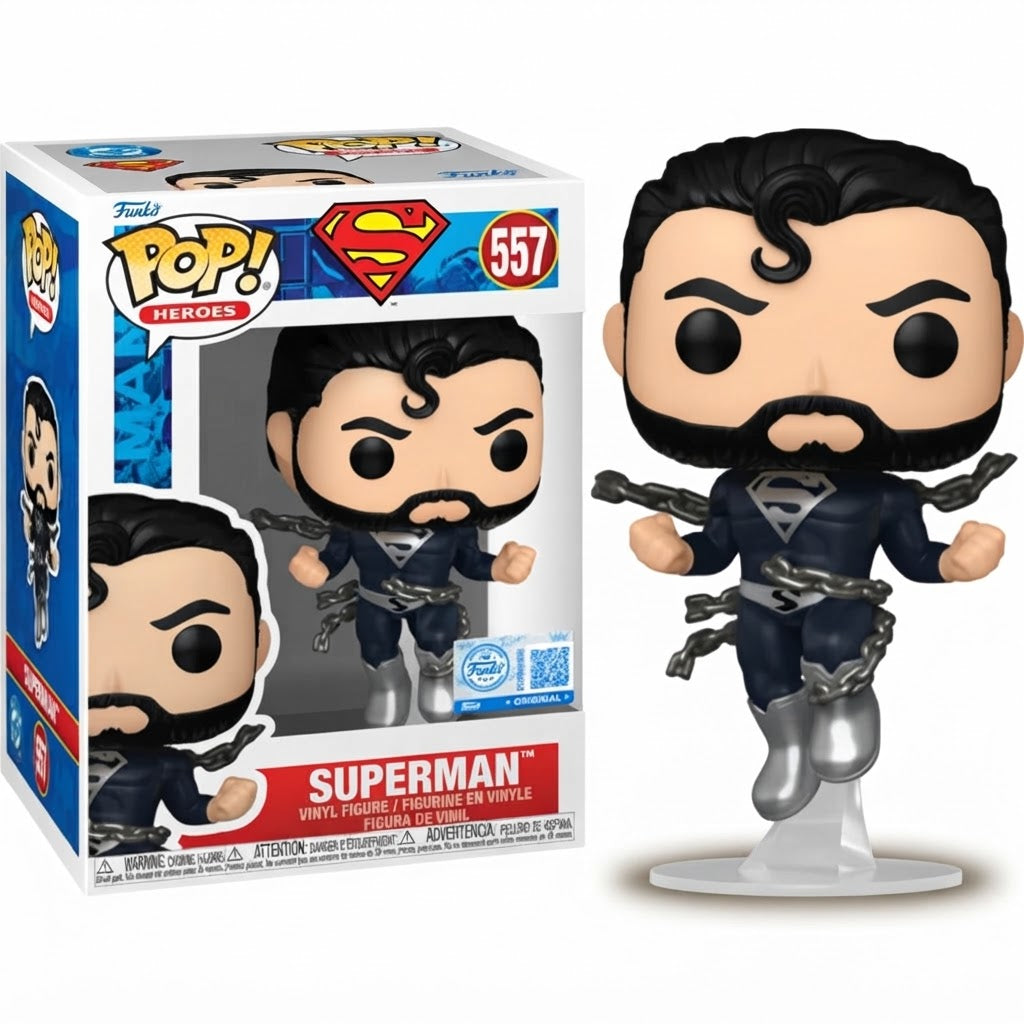 Pop! Heroes: DC - Superman (BK)(Exc) - 10cm
