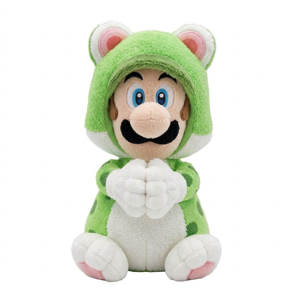 Mario Plush CAT LUIGI PLUSH WITH MAGNETS 19 cm - 811967