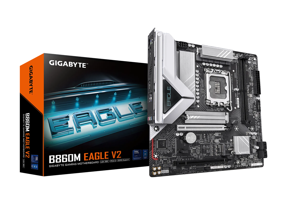 لوحة أم جيجابايت بي ٨٦٠ إم إيجل في ٢ دي دي آر ٥ للألعاب سوداء