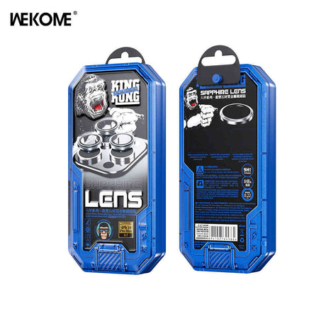WEKOME WTPC-008 Vacha Series Sapphire Metal Lens Protector - Clear for Iphone 15 Pro / Pro Max